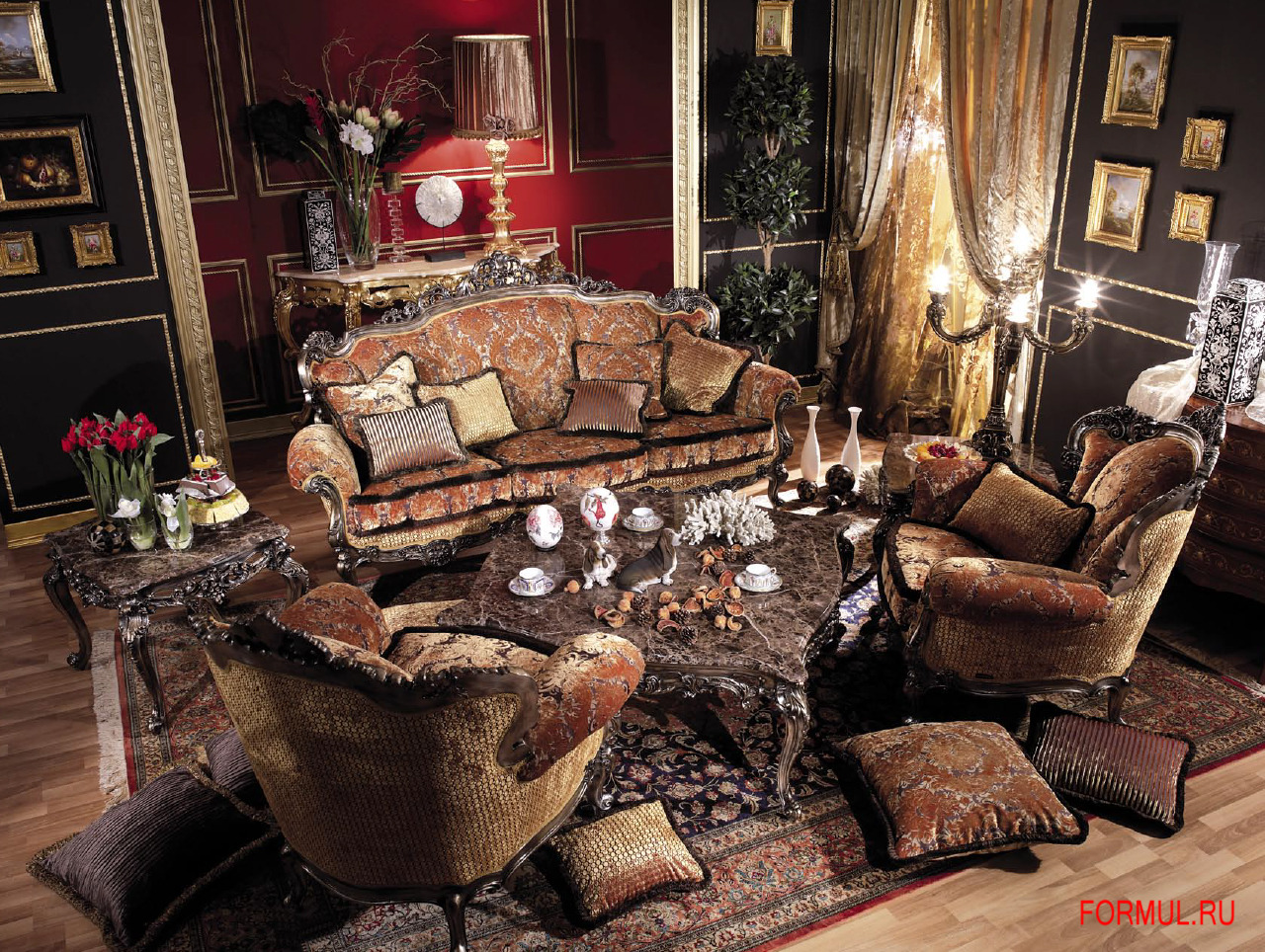 Гостиная Asnaghi Interiors Gauguin